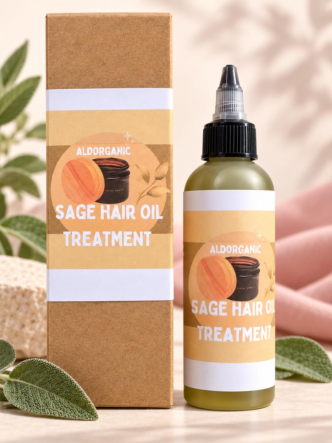 Sage Hair Oil Treatment